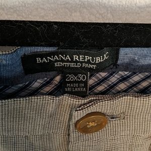 New w/ tags Banana Republic 28x30 Kentfield Pant
